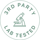 3rd Party Lab Tested