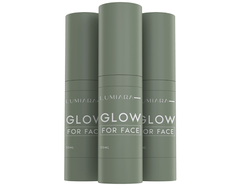 3 bottles of Glow Face Serum